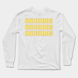 unicorns Long Sleeve T-Shirt